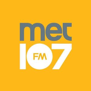 Logo of radio station Met 107 FM