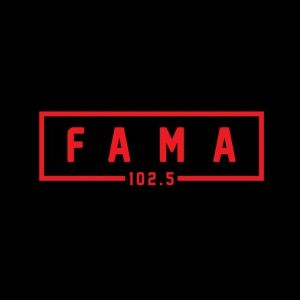 Logo de la station de radio Fama 102.5 FM