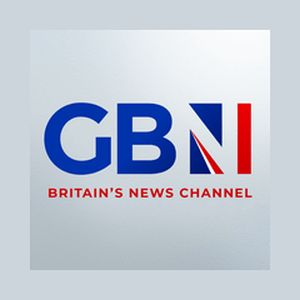 Logo of radio station GB News Radio