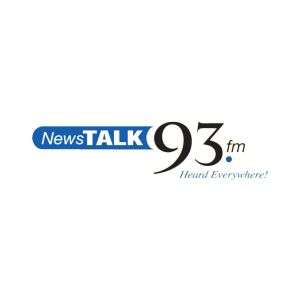 Logo of radio station NewsTalk 93 FM