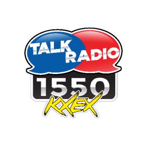 Logo of radio station TalkRadio 1550 KXEX
