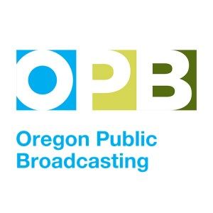 Logotipo de la emisora ​​de radio Oregon Public Broadcasting