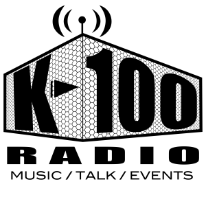 Logo of radio station K-100 RADIO