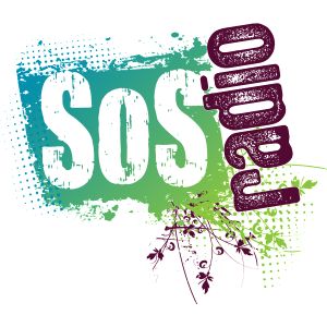 Logo of radio station SOS Radio Network