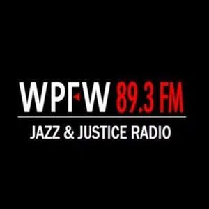Logo of radio station WPFW 89.3 FM