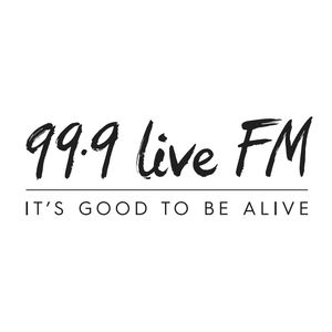 Logo of radio station 99.9 Live FM