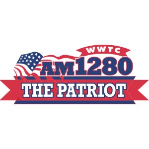 Logotipo de la emisora ​​de radio WWTC - The Patriot 1280 AM