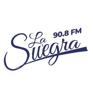 Logo of radio station La Suegra FM