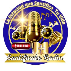 Logotipo de la emisora ​​de radio Santifícate Radio 