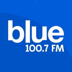 Logo of radio station Blue 100.7 FM