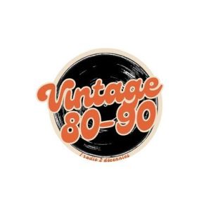Logotipo de la emisora ​​de radio Vintage 80 90