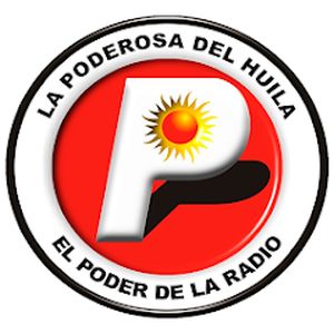 Logo of radio station La Poderosa del Huila