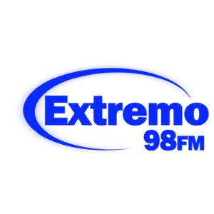 Logo of radio station Extremo 98.5 FM