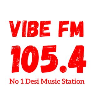 Logo de la station de radio Vibe FM 105.4