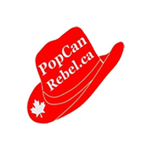 Logo of radio station PopCanRebel