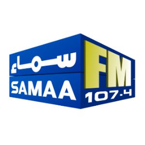 Logo of radio station SAMAA FM 107.4