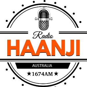Logotipo de la emisora ​​de radio Radio Haanji 1674 AM