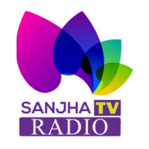 Logo of radio station SANJHA TV RADIO