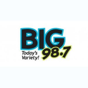 Logo of radio station KLTA BIG 98.7