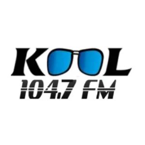 Logo of radio station KQBK Kool 104.7 FM
