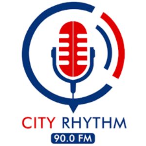 Logo of radio station City Rhythm 90.0 FM