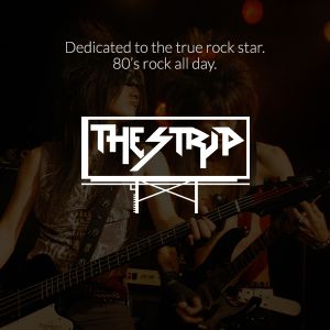 Logo of radio station Dash The Strip - 80's Hair Band Rock