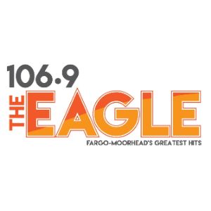 Logotipo de la emisora ​​de radio KEGK The Eagle 106.9 FM