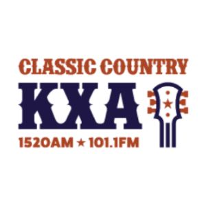 Logotipo de la emisora ​​de radio Classic Country KXA 1520 AM