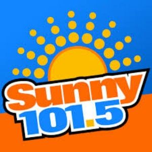 Logotipo de la emisora ​​de radio WNSN Sunny 101.5 FM