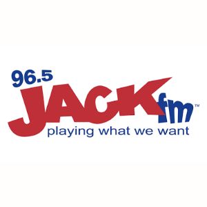 Logo of radio station 96.5 JACK FM
