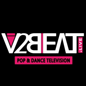 Logotipo de la emisora ​​de radio V2BEAT RADIO TV