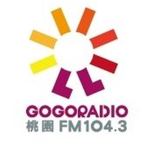 Logo of radio station Gogo Radio FM 104.3 (桃園)