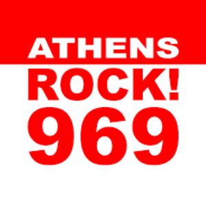 Logo of radio station Athens Rock! 96.9 FM