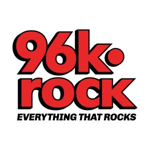 Logo of radio station 96 k-rock