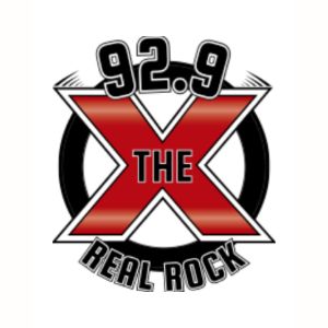 Logotipo de la emisora ​​de radio WECL 92.9 The X