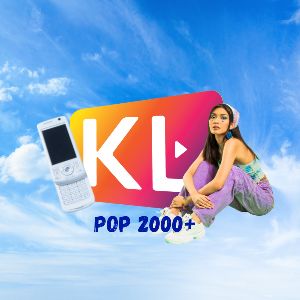 Logo of radio station KL POP