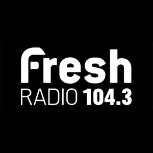 Logo of radio station 104.3 Fresh Radio
