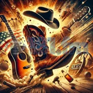 Logo of radio station 181.fm - Kickin' Country