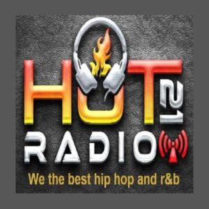 Logo of radio station Hot 21 Radio