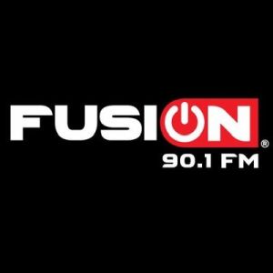 Logo of radio station Fusión 90.1 FM