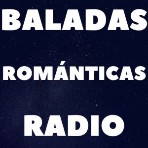 Logo of radio station Baladas Románticas Radio