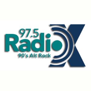 Logo of radio station 97.5 FM RadioX