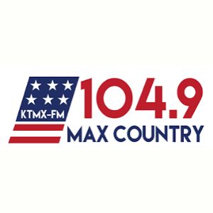 Logo of radio station KTMX 104.9 Max Country