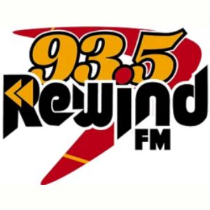 Logo of radio station KITN 93.5 Rewind FM
