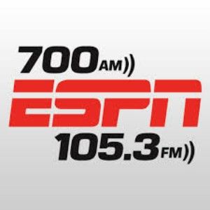 Logotipo de la emisora ​​de radio KXLX 700 ESPN