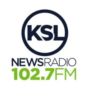 Logotipo de la emisora ​​de radio KSL News Radio 102.7 FM
