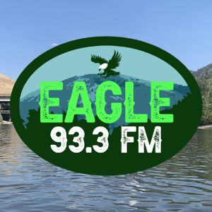 Logo de la station de radio KGGL Eagle 93.3 FM
