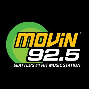 Logo de la station de radio KQMV - Movin 92.5 FM