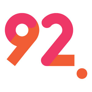 Logo of radio station 92 FM