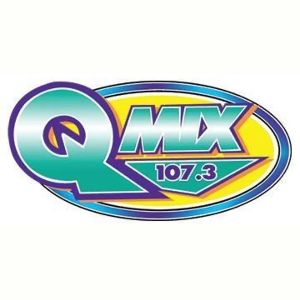 Logo of radio station WRZQ QMIX 107.3 FM